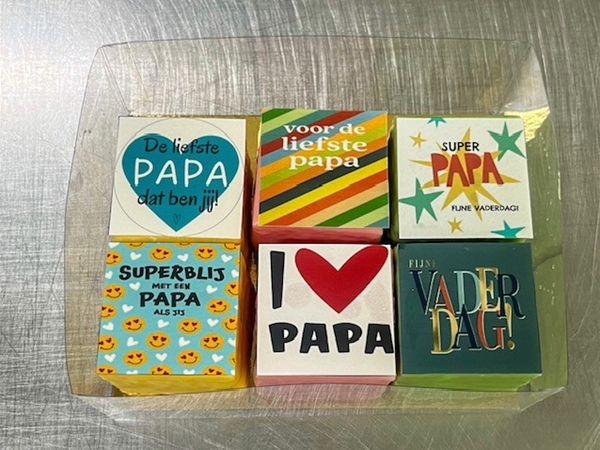 Vaderdag petit fours 6 stuks
